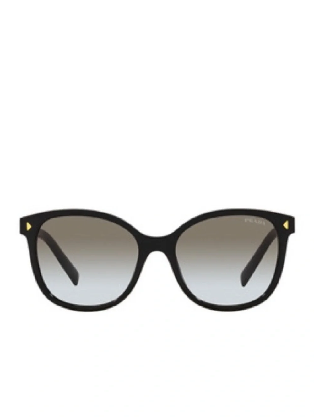 Prada Black Frames with Gray Gradient Lenses Cat-Eye Sunglasses